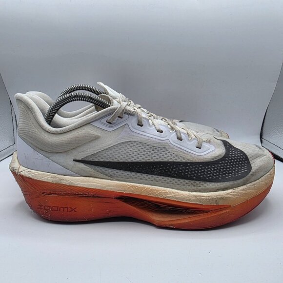 Nike Eliud Kipchoge x Zoom Fly 6 Its Just The Start Mens Size 9.5 White Shoes - Picture 12 of 13